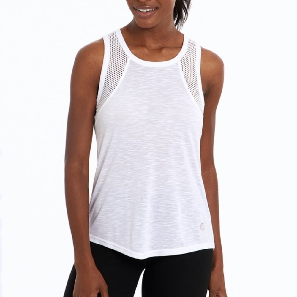 Balance Collection White Moxie Singlet Tank